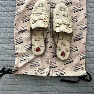 Gucci princetown leather Mules SZ 37